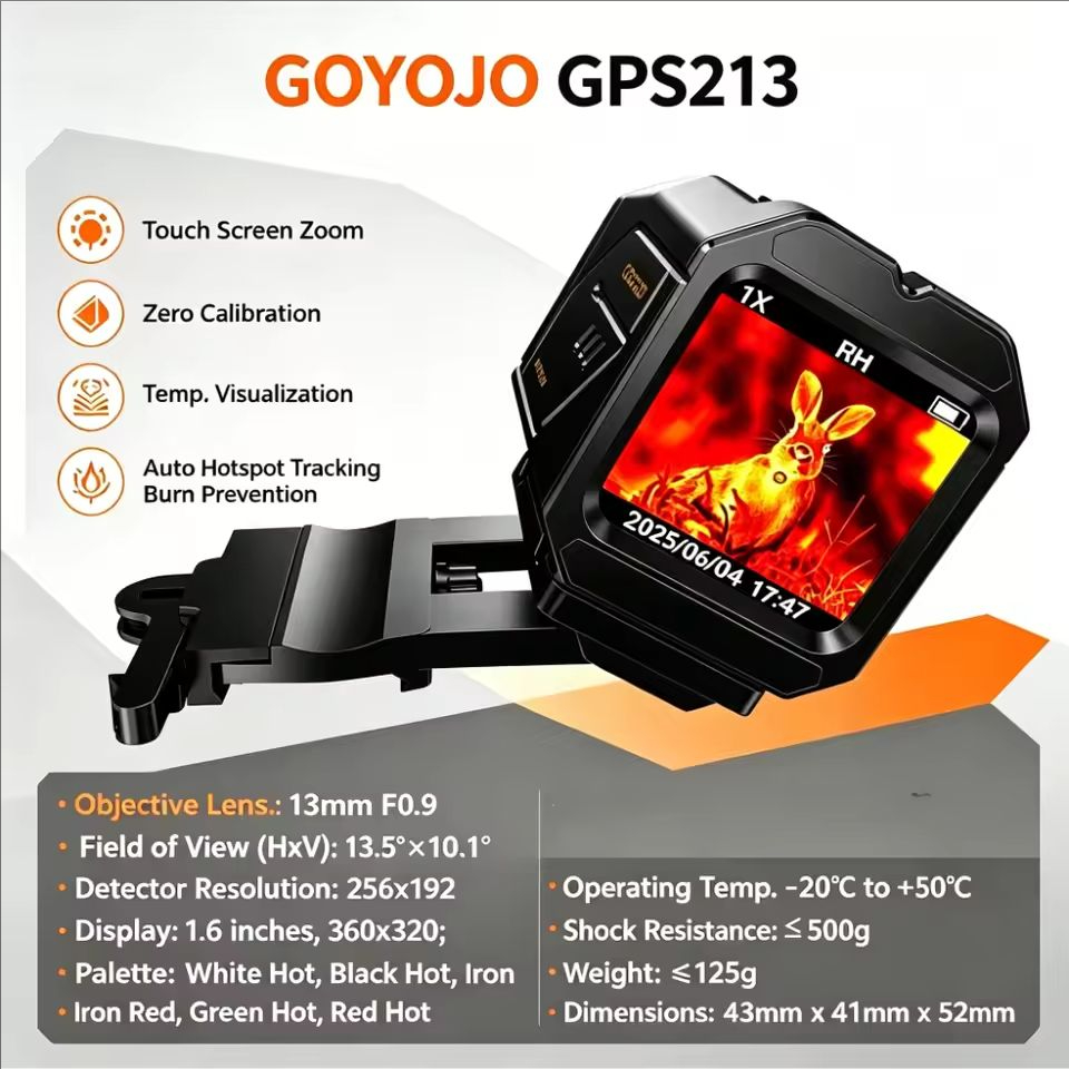 Thermal Imaging Camera 256X192 - Тепловизор GOYOJO Mini Touch с инфракрасной