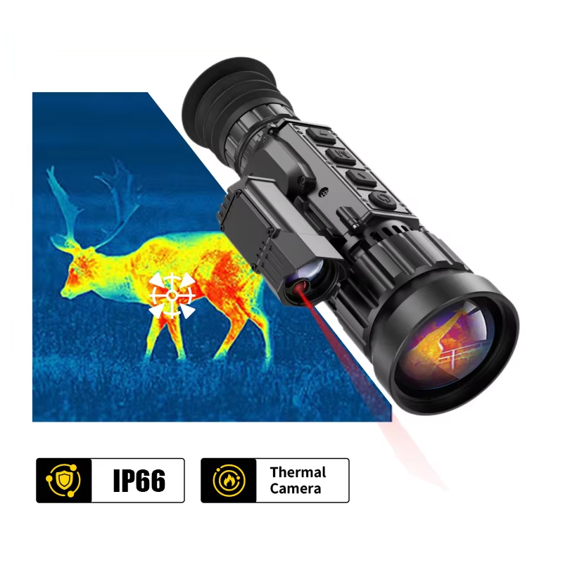 Hunting Thermal Imaging Scope - Тепловизионный монокуляр 384x288 35 мм, инфракрасный
