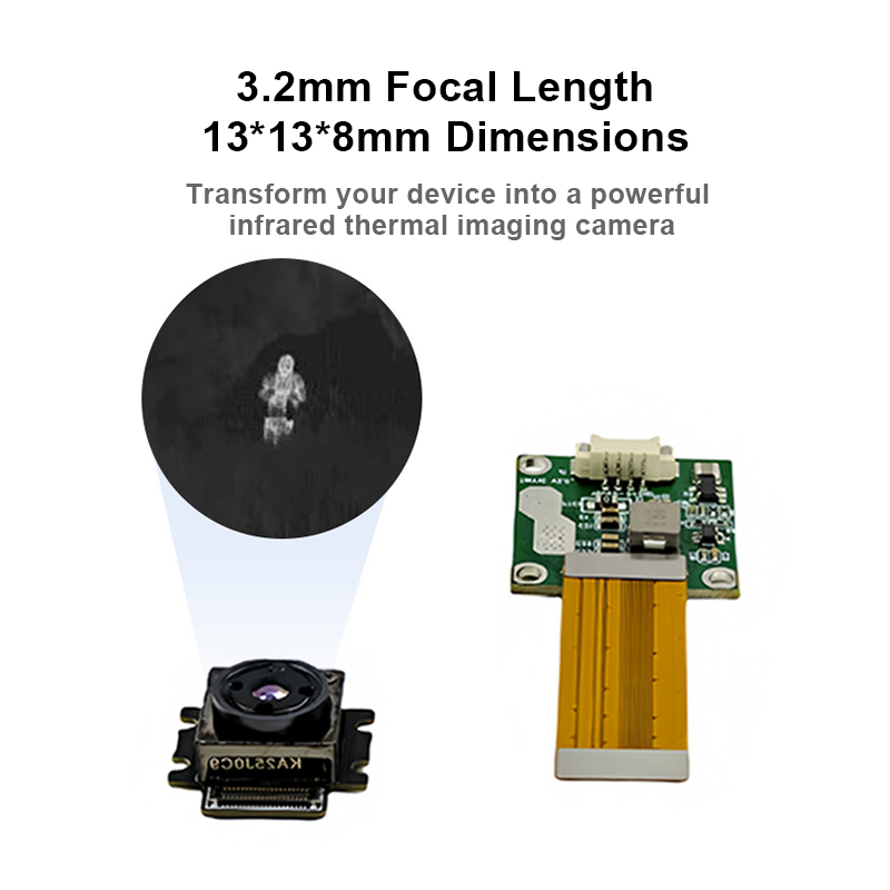 Thermal Imaging Camera 256X192 - Тепловизионный модуль Tiny1-C 256x192 с ИК-подсветкой,