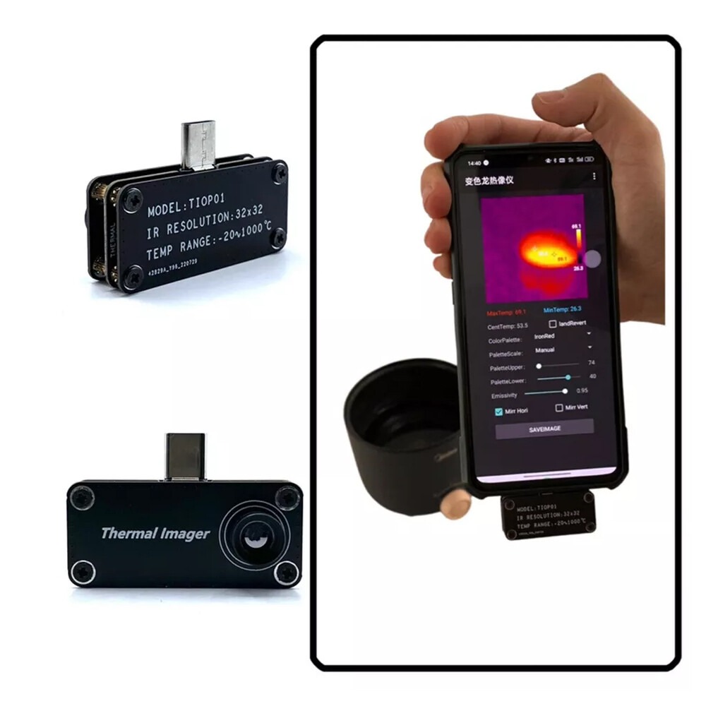 РАСПРОДАЖА TIOP01 Инфракрасная – обзор и цена Tiop01 Thermal Camera