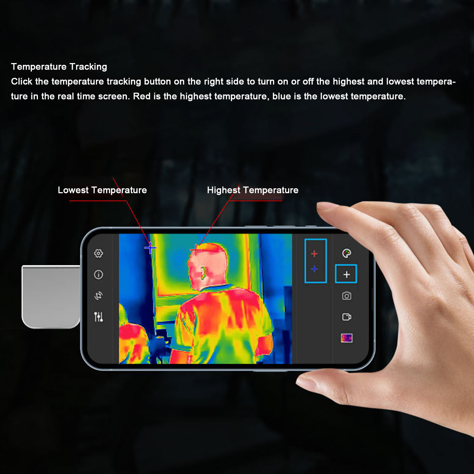 Тепловизор с разрешением 256x1 – обзор и цена Thermal Imaging Camera 256X192
