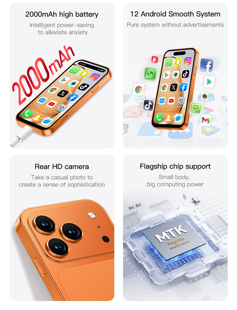 Смартфон ONEMYTH A18 Pro Mini  – обзор и цена Seek Compact Pro Android