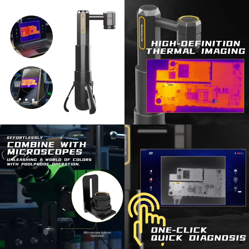 Тепловизионный диагностический – обзор и цена Shortcam Thermal Imaging Pcb