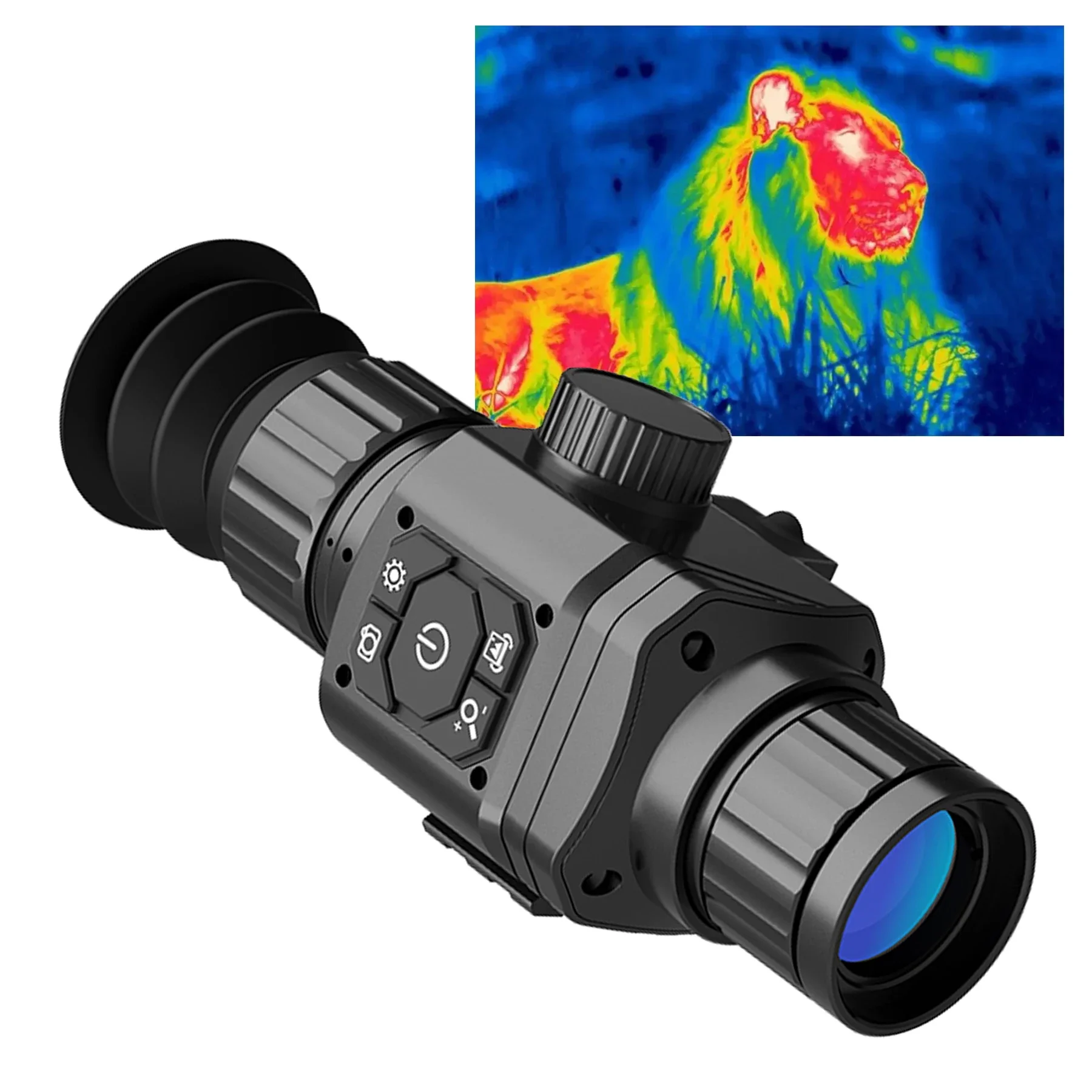 2026 256X192 19 мм инфракрасны – обзор и цена Thermal Scope Night Vision Monocular