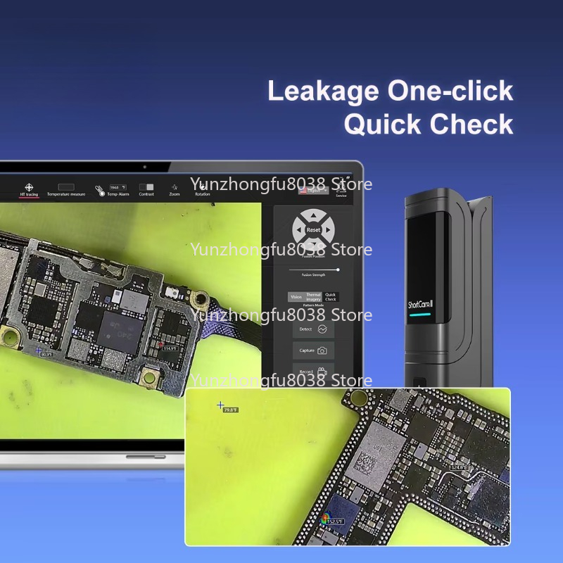 Диагностика тепловизионных изо – обзор и цена Shortcam Thermal Imaging Pcb