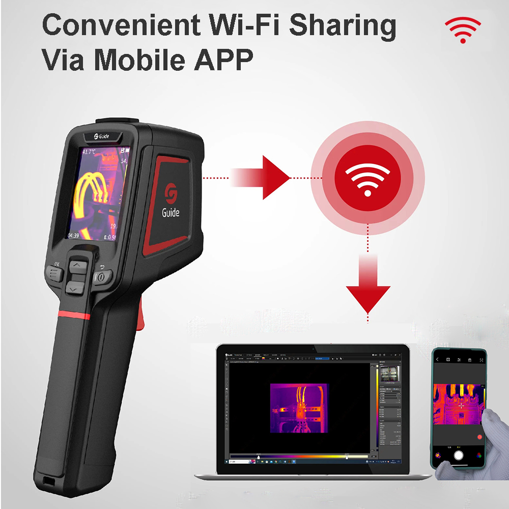 Тепловизор 256x192 512X384 Суп – обзор и цена Thermal Imaging Camera 256X192