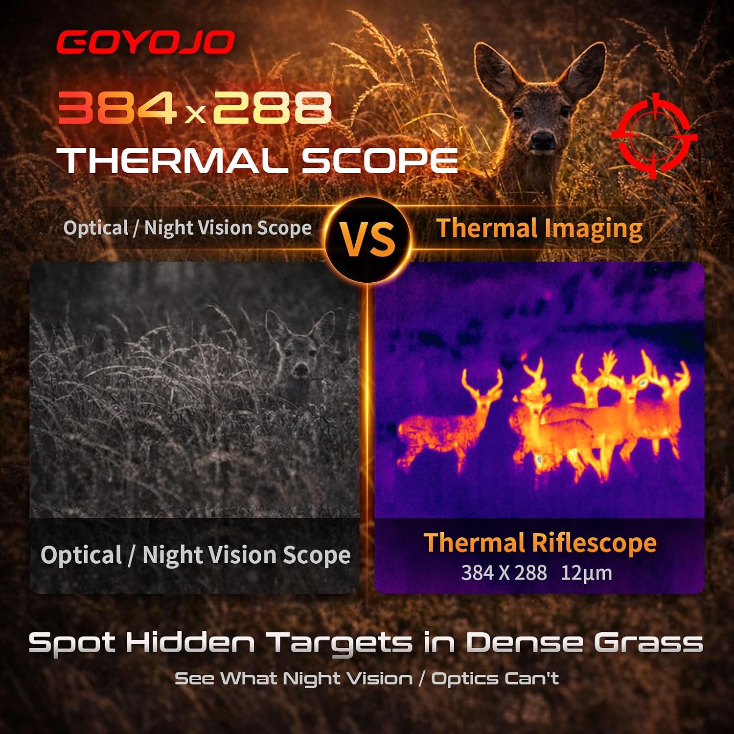Тепловизионный монокуляр GOYOJ – обзор и цена Hunting Thermal Imaging Scope